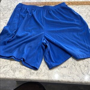 HMJ Ladies Royal Blue 50/50 Athletic Shorts